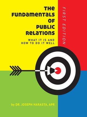 cover image of The Fundamentals of Public Relations